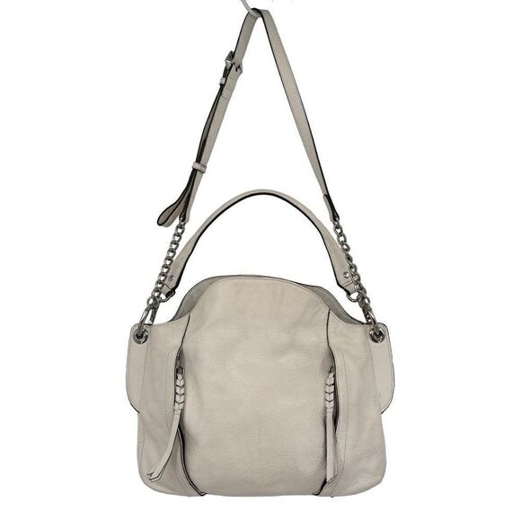 orYANY Danielle Italian Leather Convertible Shoulder/Crossbody Bag Creamy White - Picture 1 of 12